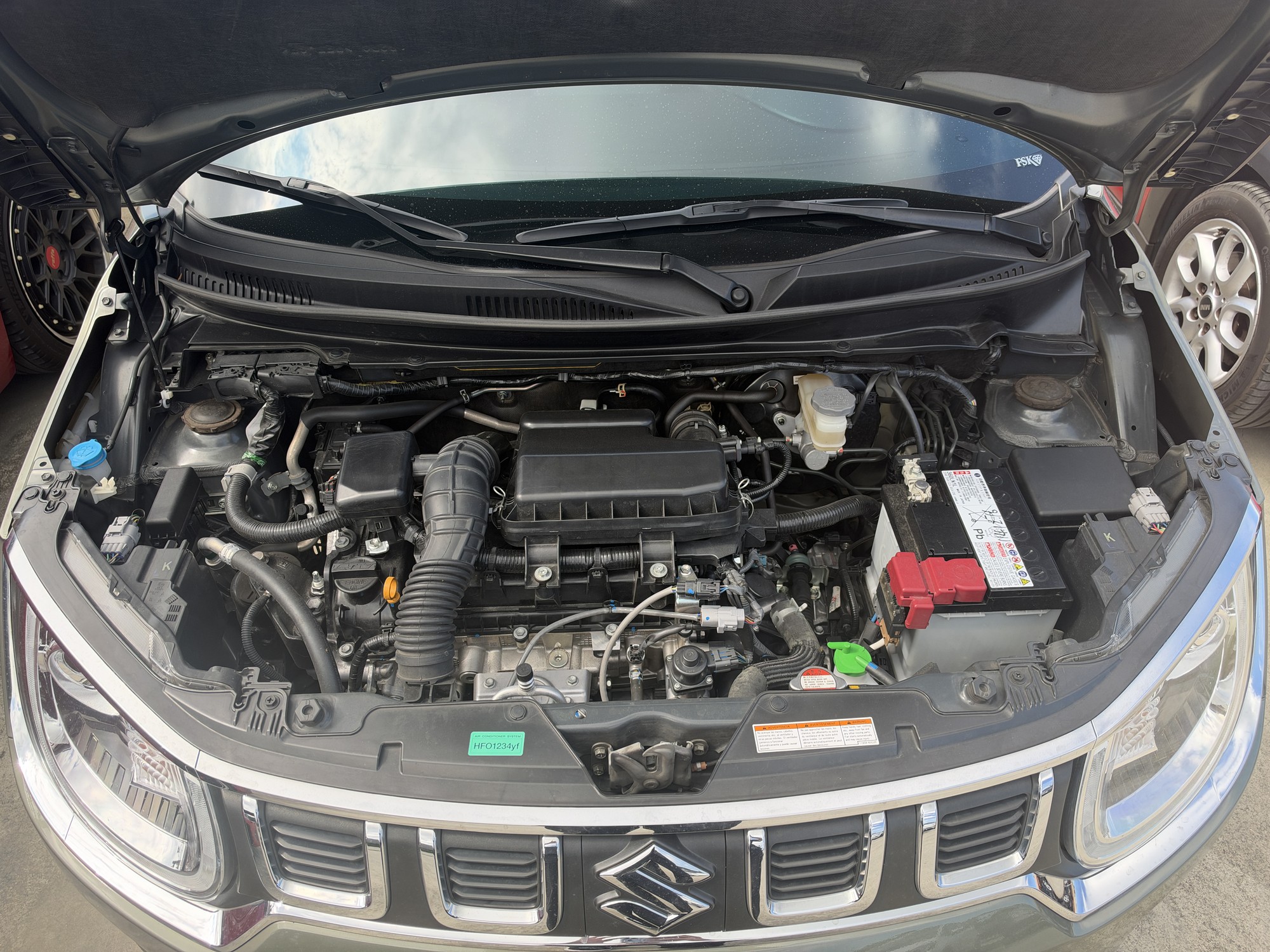 2023 Suzuki Ignis 1.2 引擎室實拍，全程原廠保養，管線與配置整齊